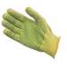 DuPont™ 08-K300PDD Elastic Knit PVC Grip Cut Resistant Glove, X-Large, Yellow/Blue  12 DZ/CA